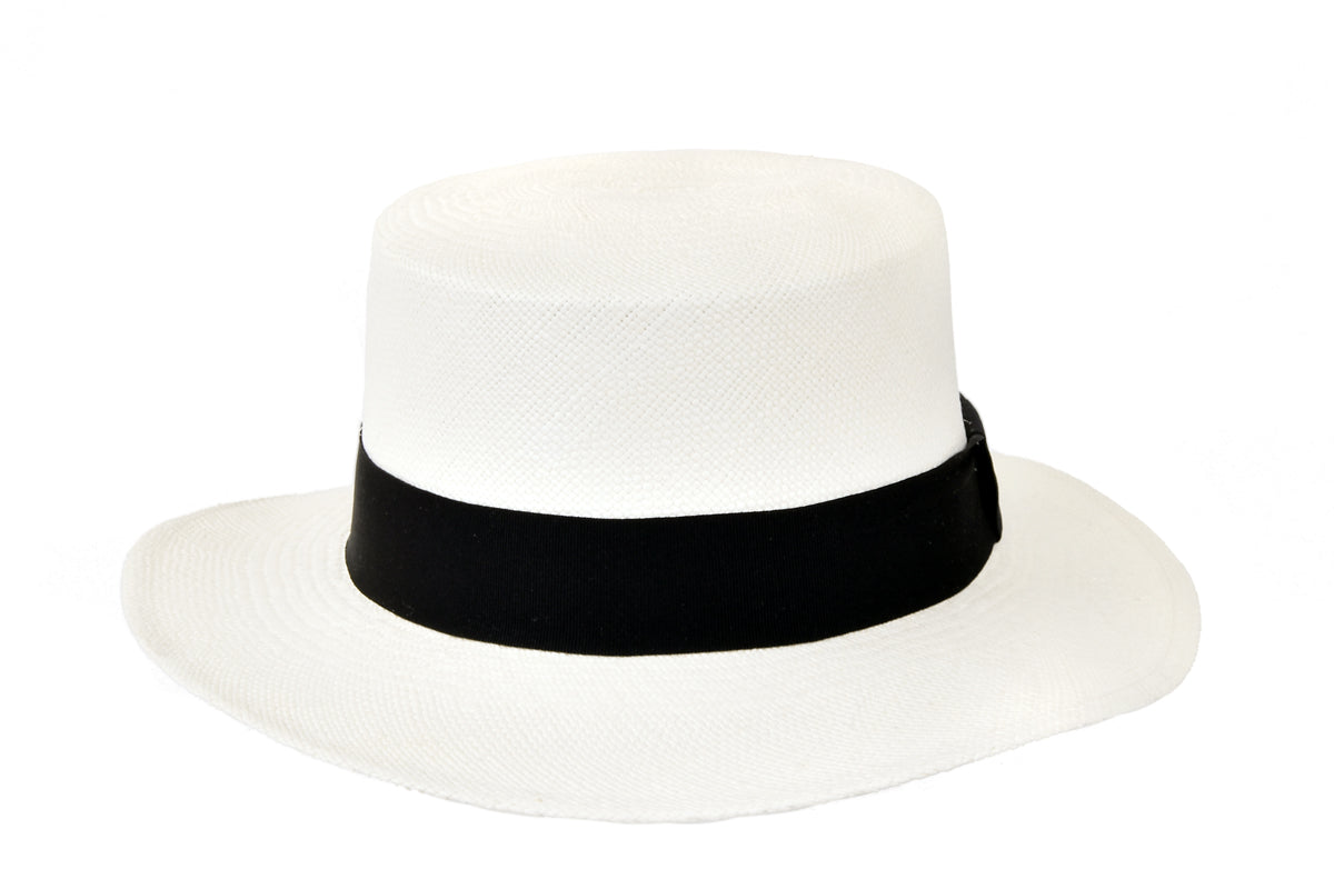 PANAMA BOATER WHITE